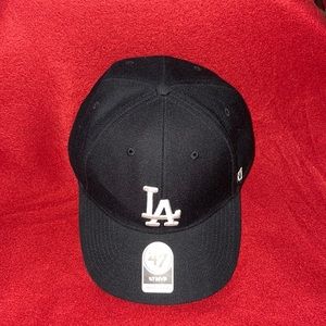 Dodgers adjustable cap black.